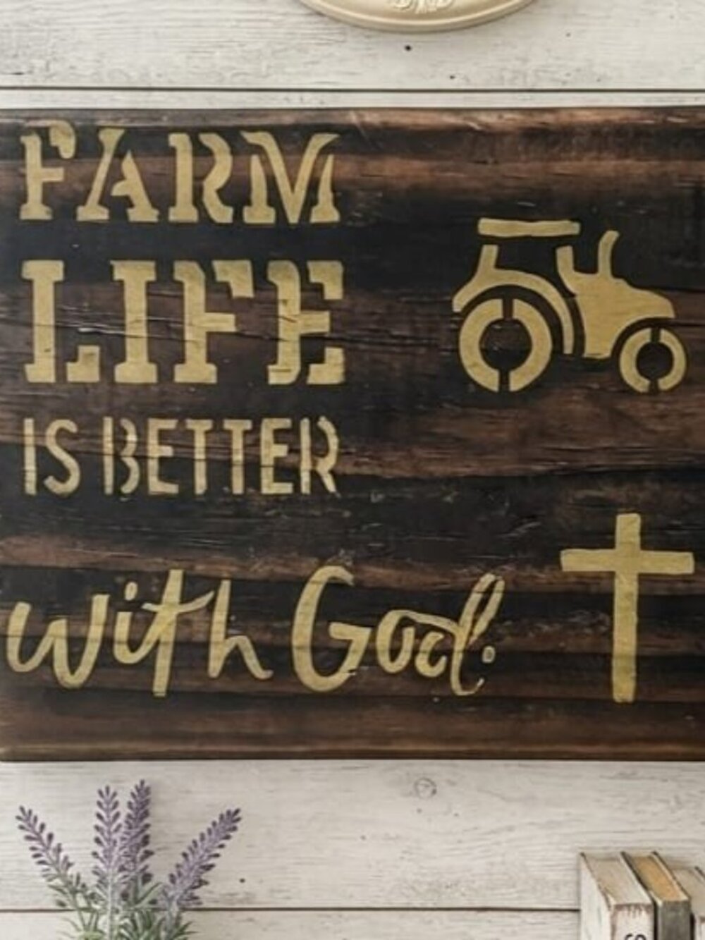 Inspirational Farmhouse/Rustic Sign - Picture 3 of 3